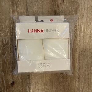 Hanna Andersson XL 14-16 Unders Undershirt White (2 pack)